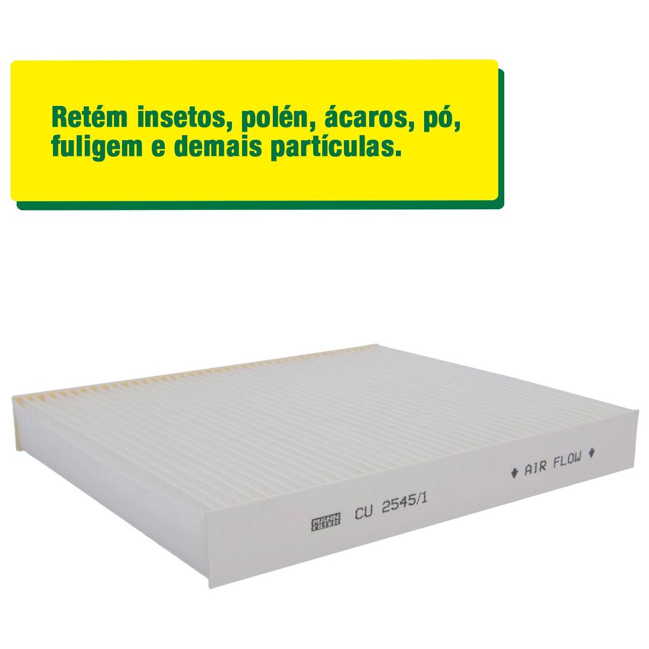 FIltro de Ar Condicionado Cabine - Mann-Filter - CU2545/1