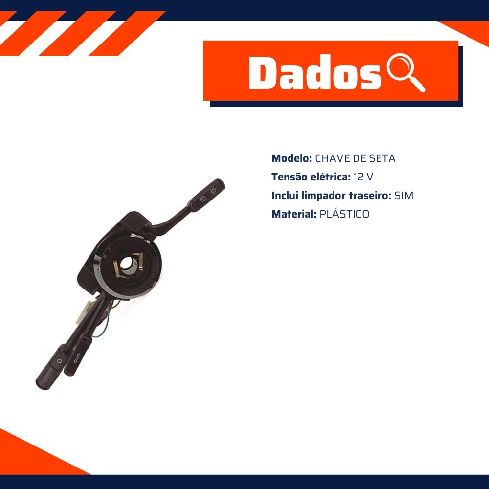 Chave de Seta para Fiat Elba e Uno - Multiqualita - FI91465