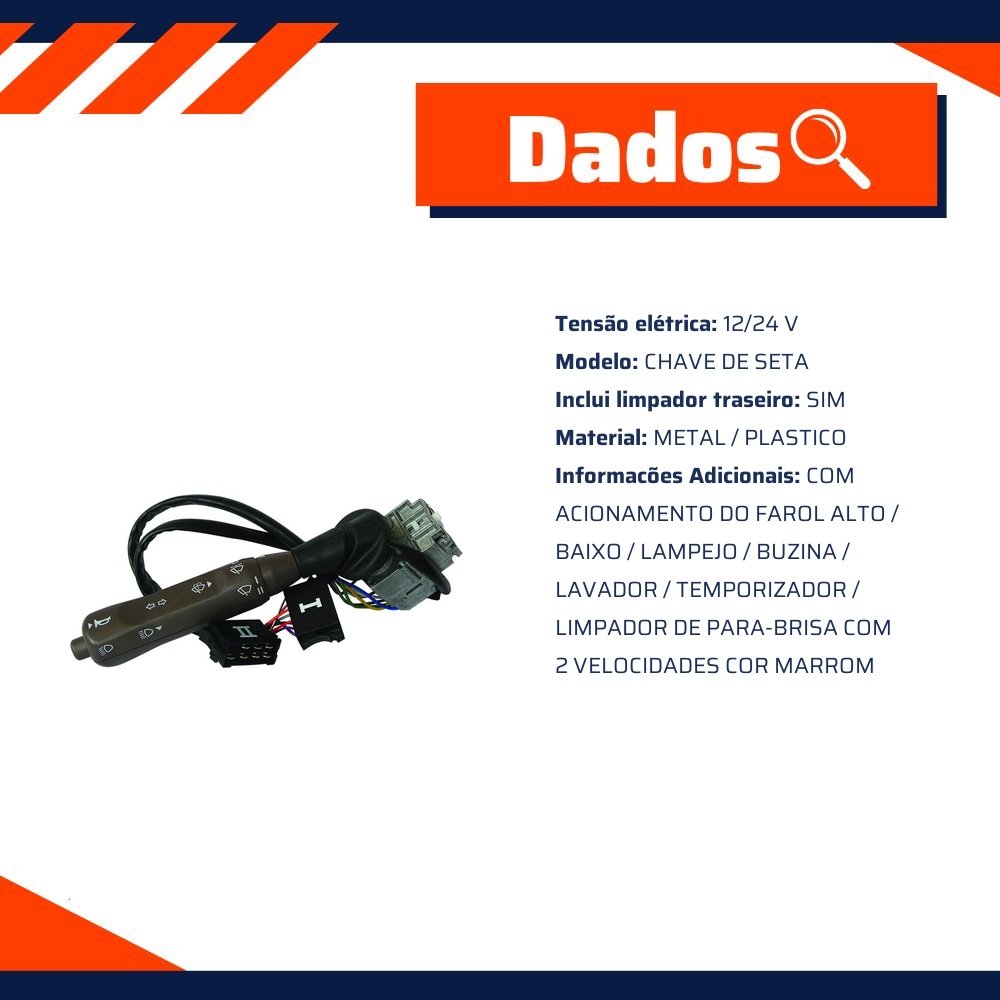 Chave de Seta 24V - Marilia - IM12050
