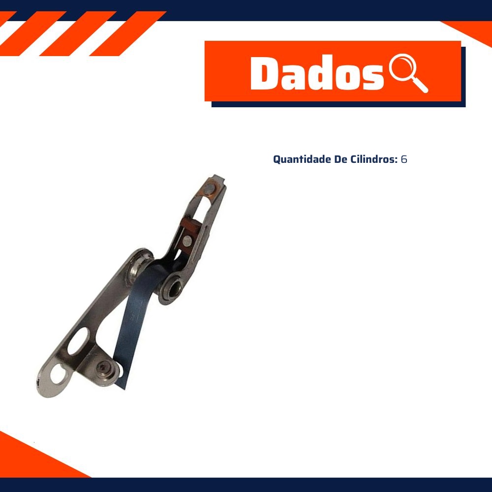 Platinado 6 Cilindros para Chevrolet C-10 e Veraneio - Olimpic - 23 243