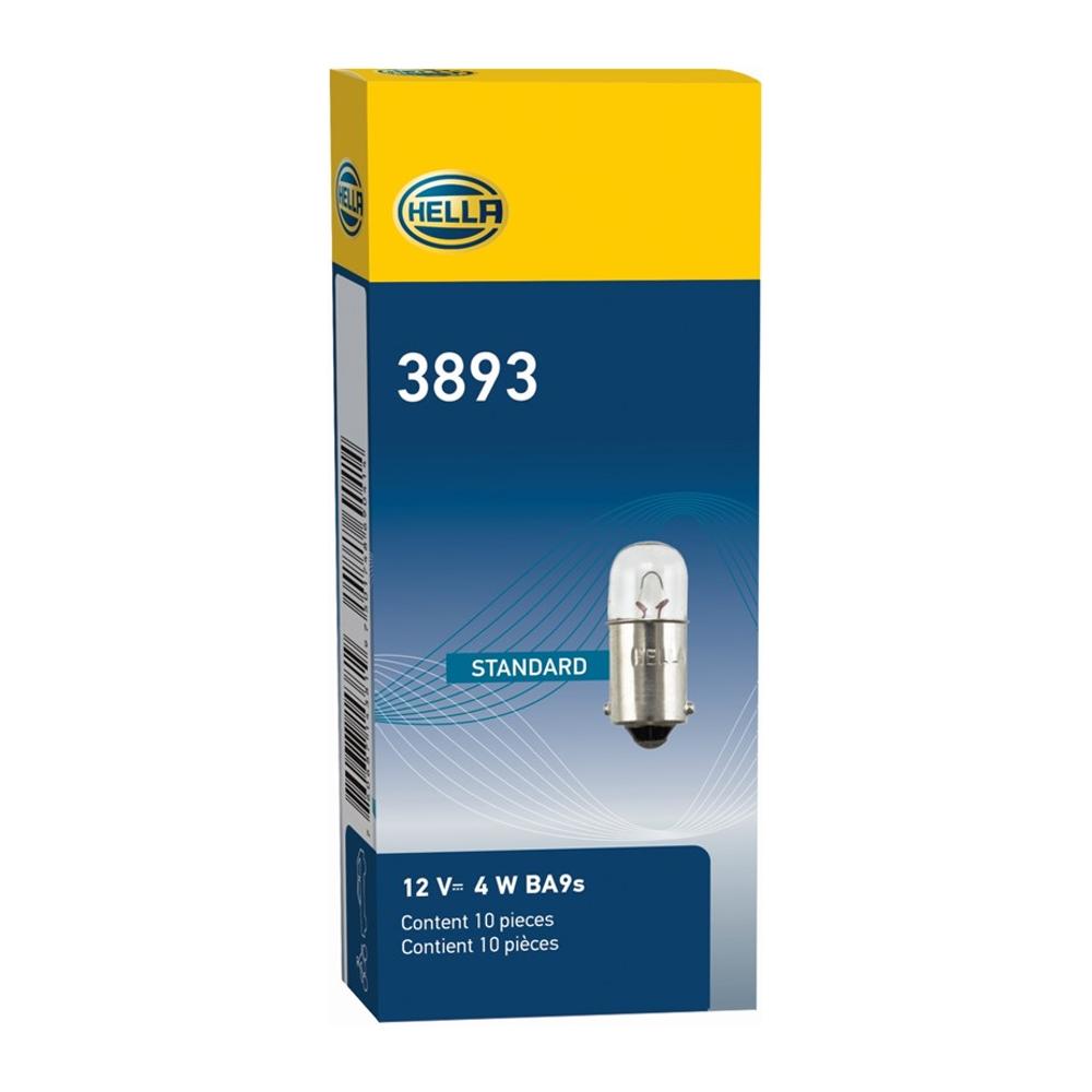 Lâmpada da Lanterna Amarela Halogena 12V 4W - Hella - 3893