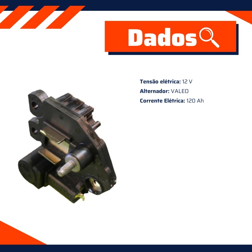 Regulador de Voltagem - Valeo - 501405