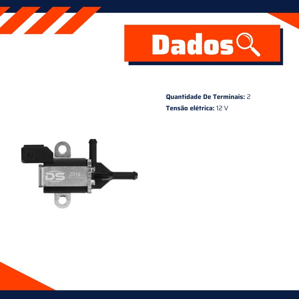 Válvula Solenoide da Partida a Frio 12V - DS - 2016