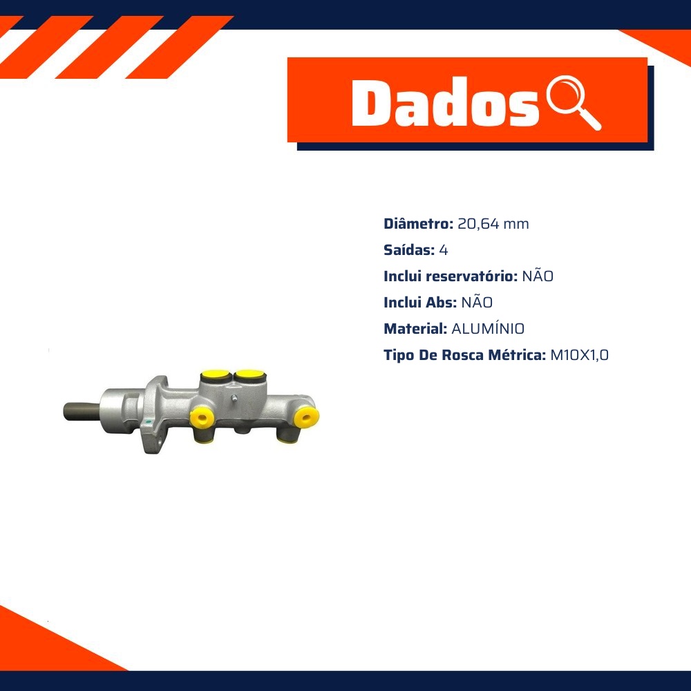 Cilindro Mestre - STARKE - SBC1081