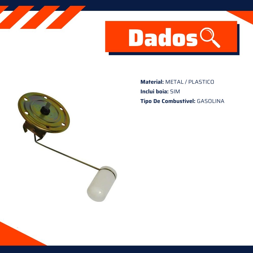 Medidor de Combustível - Willtec - W80.016