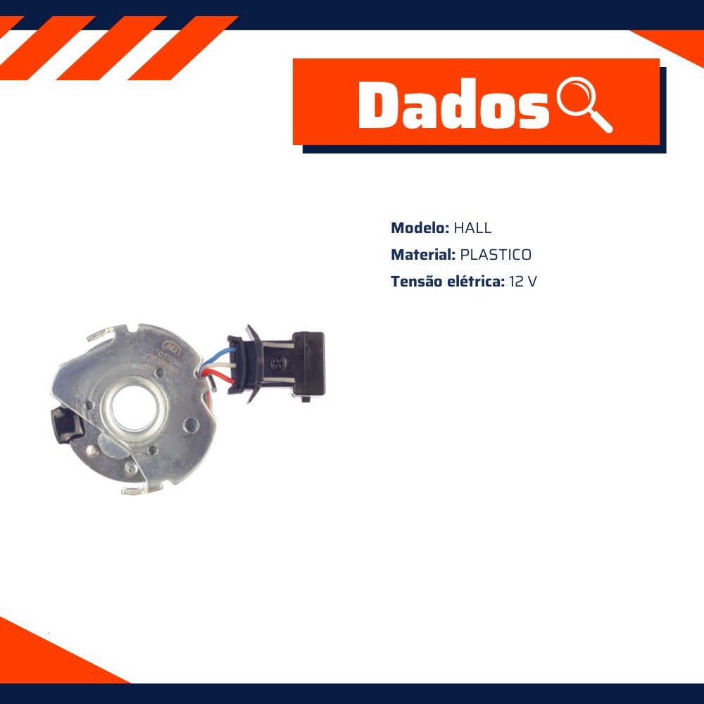 Sensor Hall 12V - Multiqualita - MQ0170