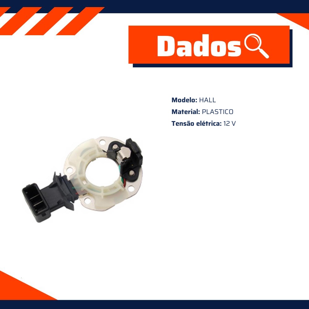 Sensor Hall Modelo Hall - Multiqualita - MQ0171