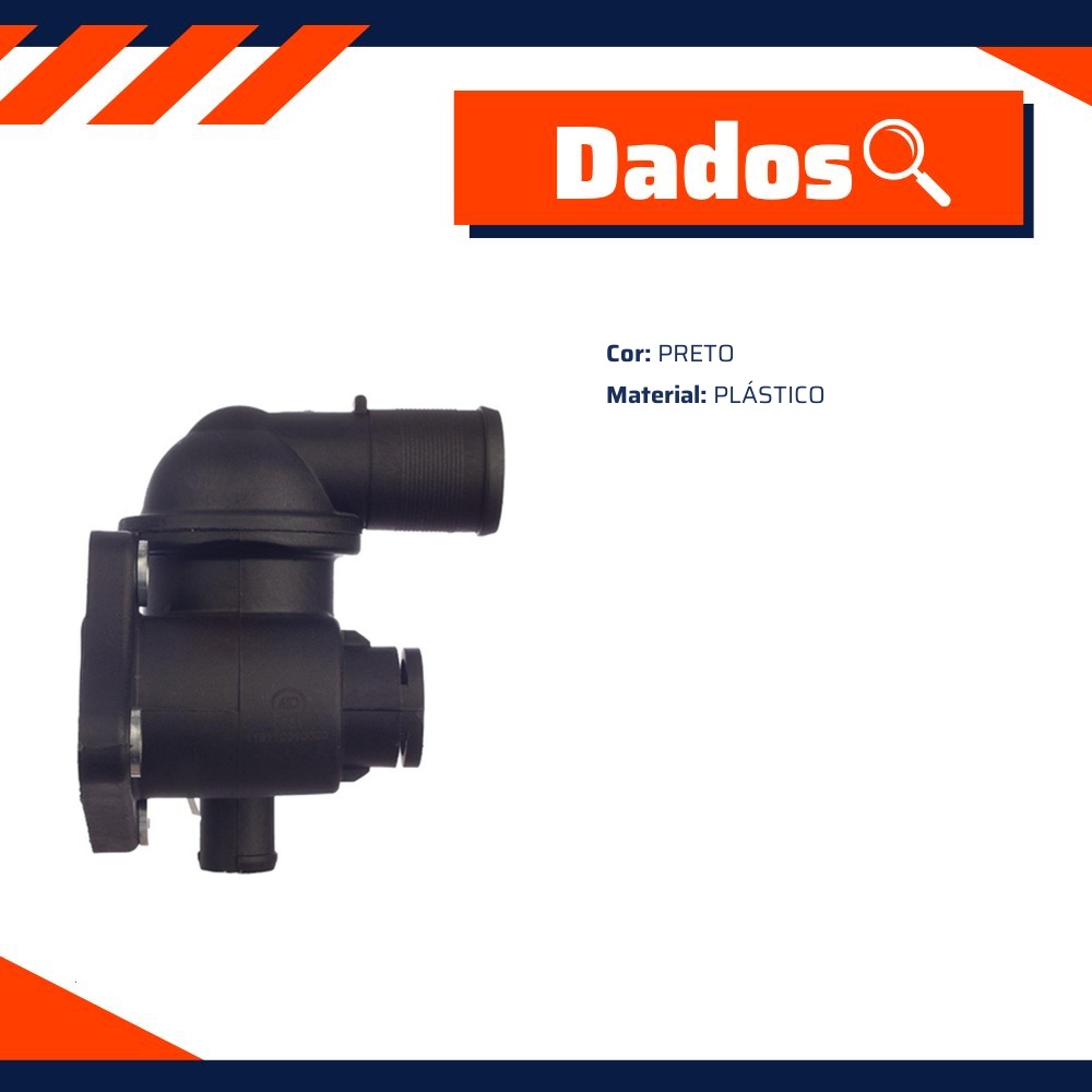 Carcaça da Válvula Termostática para KIA Picanto - Multiqualita - MQ0551