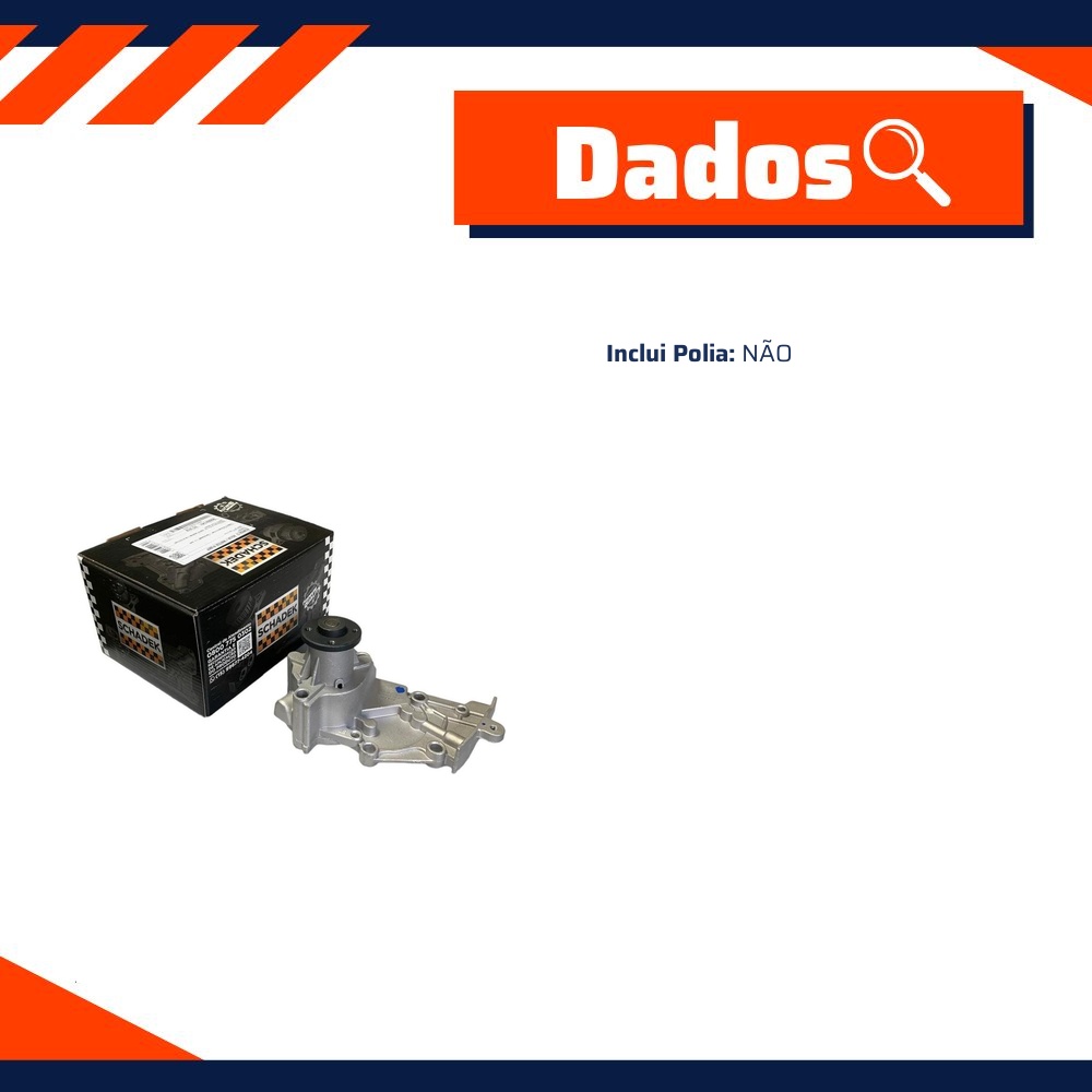 Bomba D'Água para Chery QQ - Schadek - 20.312