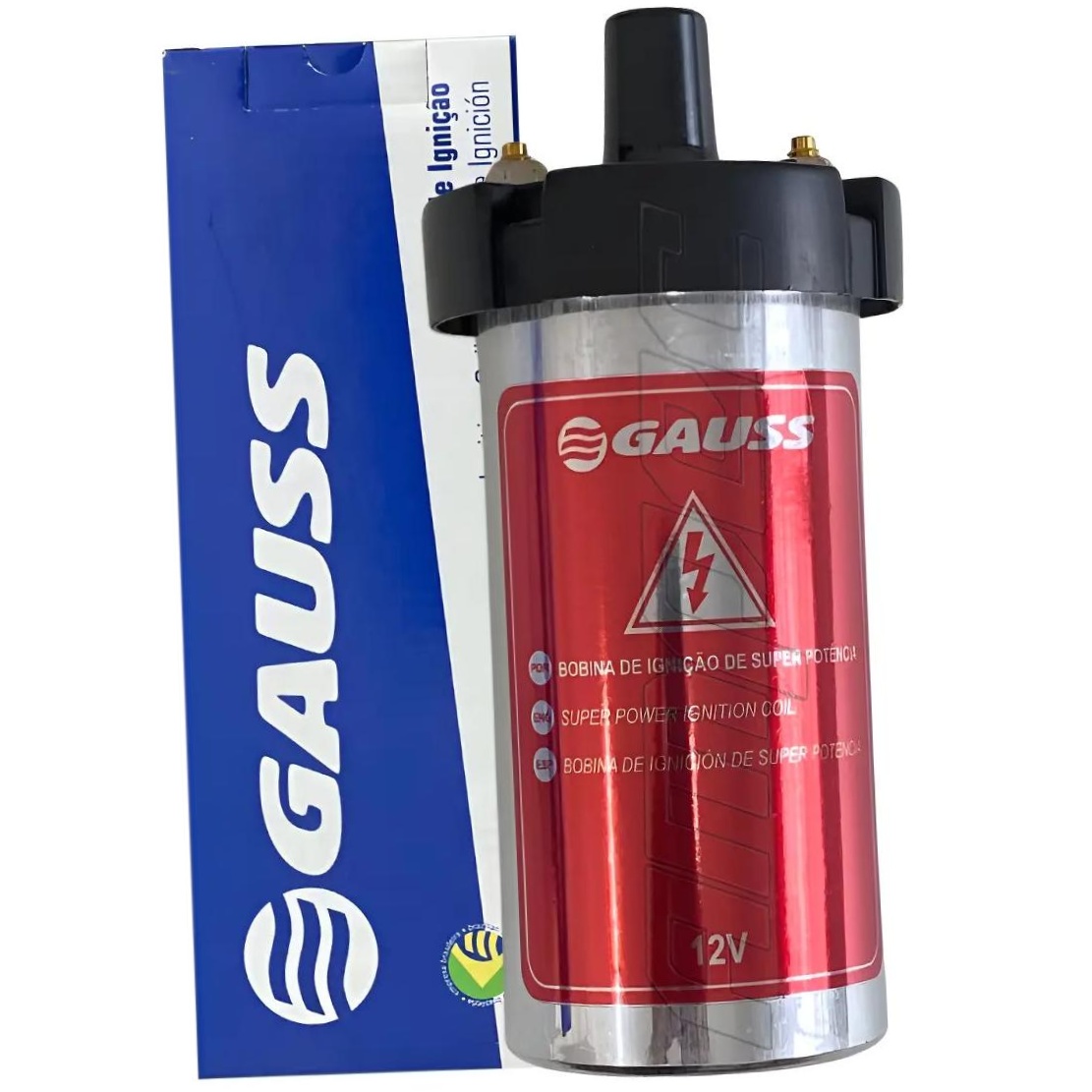 Bobina de Ignição 12V - Gauss - GC4197
