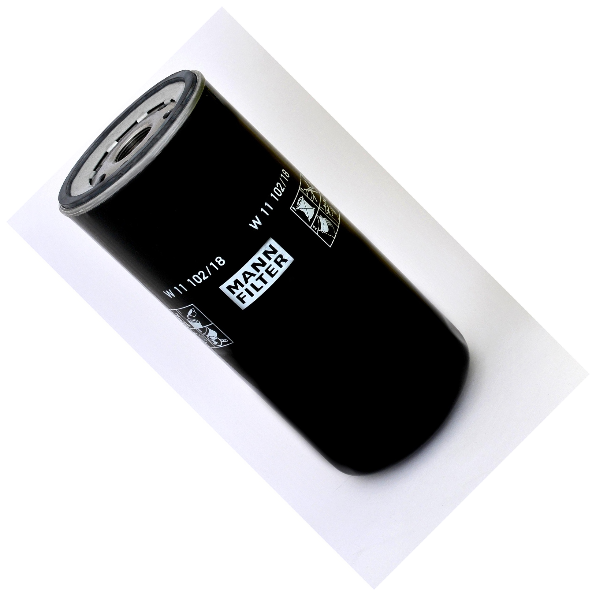 Filtro Blindado de Óleo Lubrificante - Mann-Filter - W11102/18
