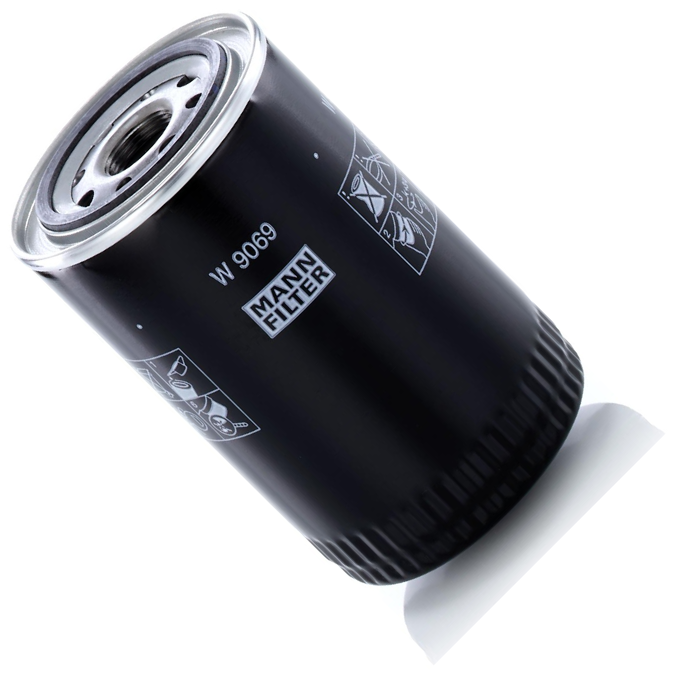 Filtro Blindado de Óleo Lubrificante para Mitsubishi L200 e Pajero - Mann-Filter - W9069