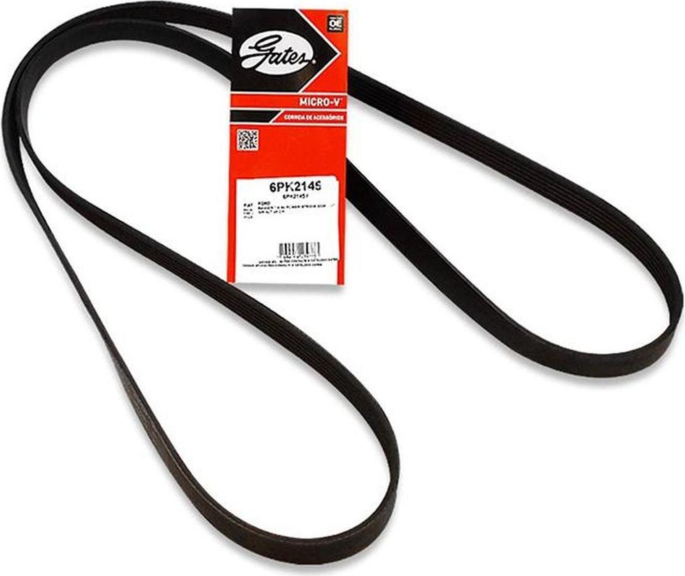 Correia de Acessórios PK Micro-V 2145mm - GATES - 6PK2145