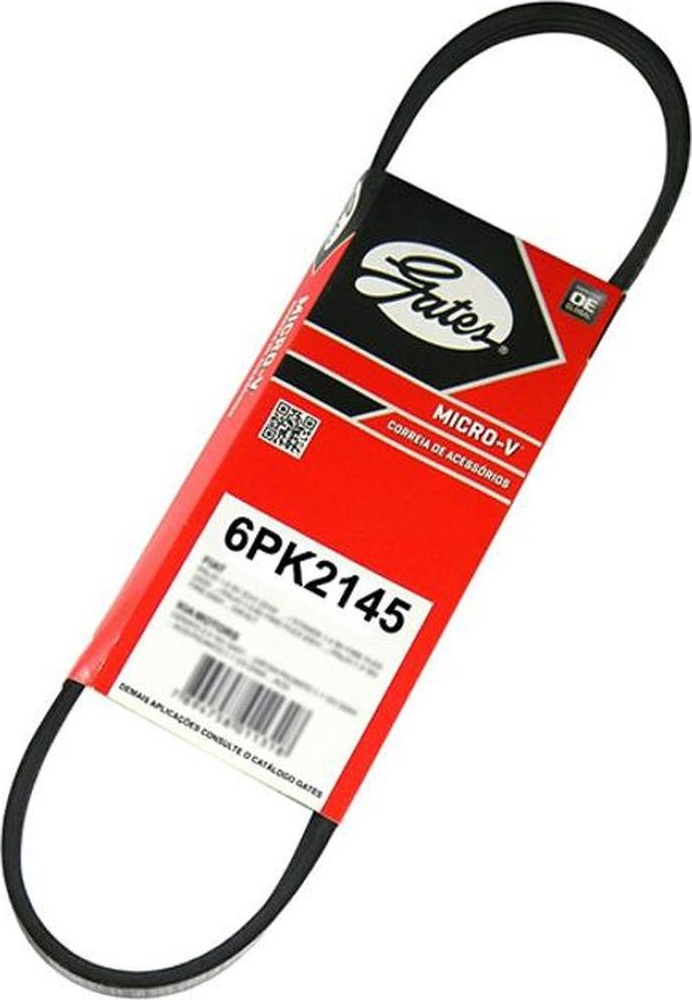 Correia de Acessórios PK Micro-V 2145mm - GATES - 6PK2145