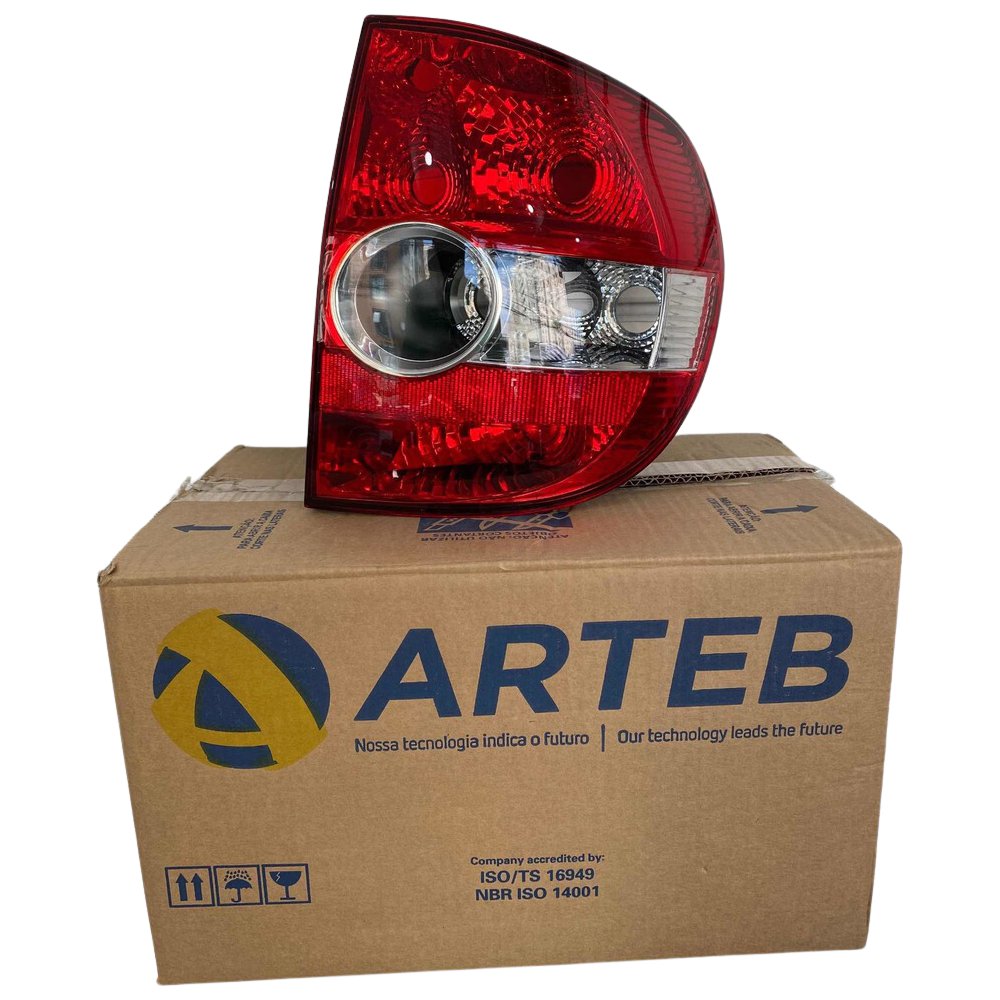 Lanterna Traseira Direita para Volkswagen Crossfox e FOX - Arteb - 0460336