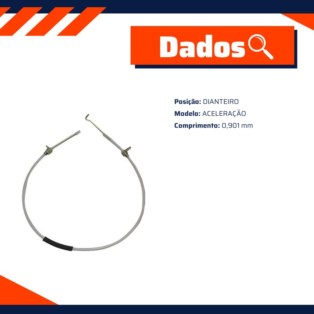 Cabo de Comando do Acelerador para Volkswagen Passat - IKS - 1112