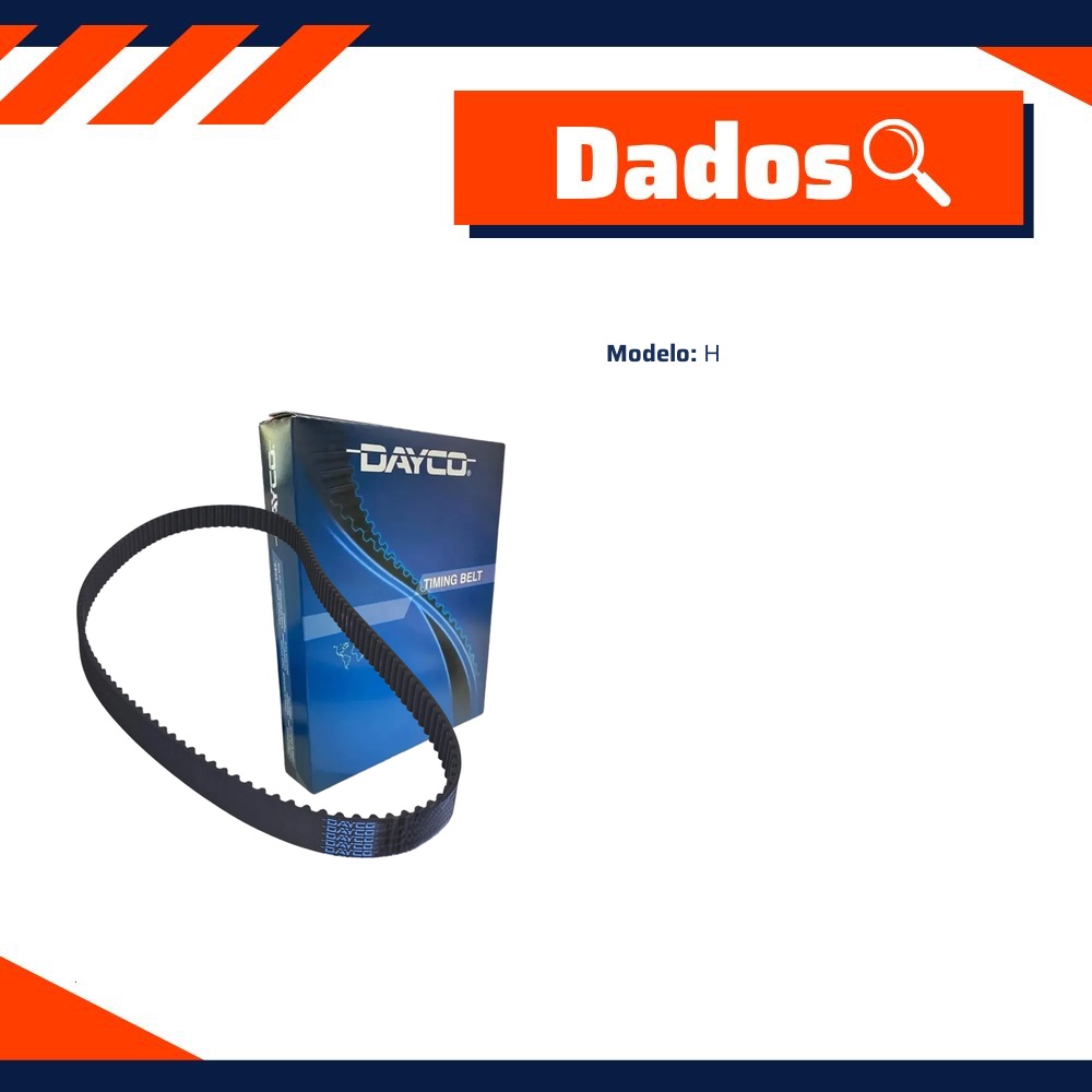 Correia Dentada Sincronizadora - Dayco - 114SP+170H