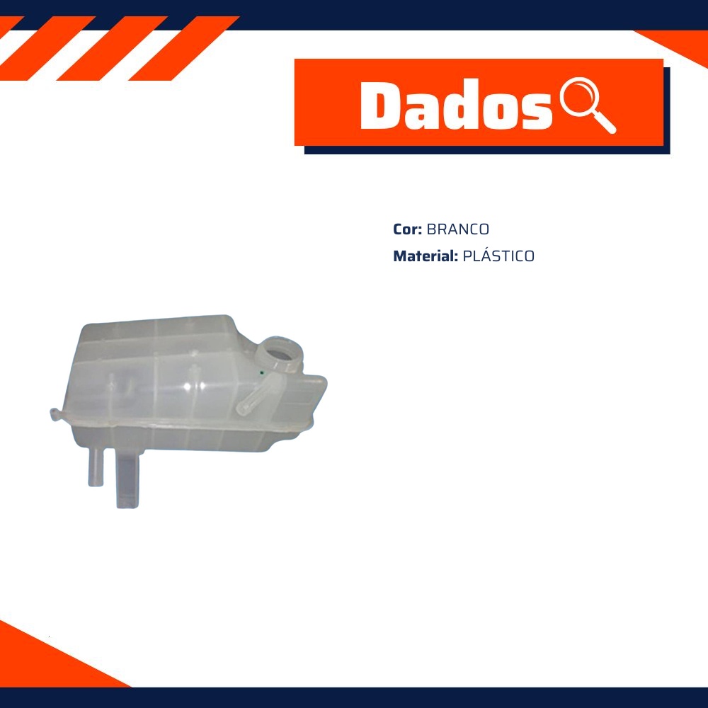 Reservatório de Expansão para Chevrolet Blazer e S10 - Florio - 14519