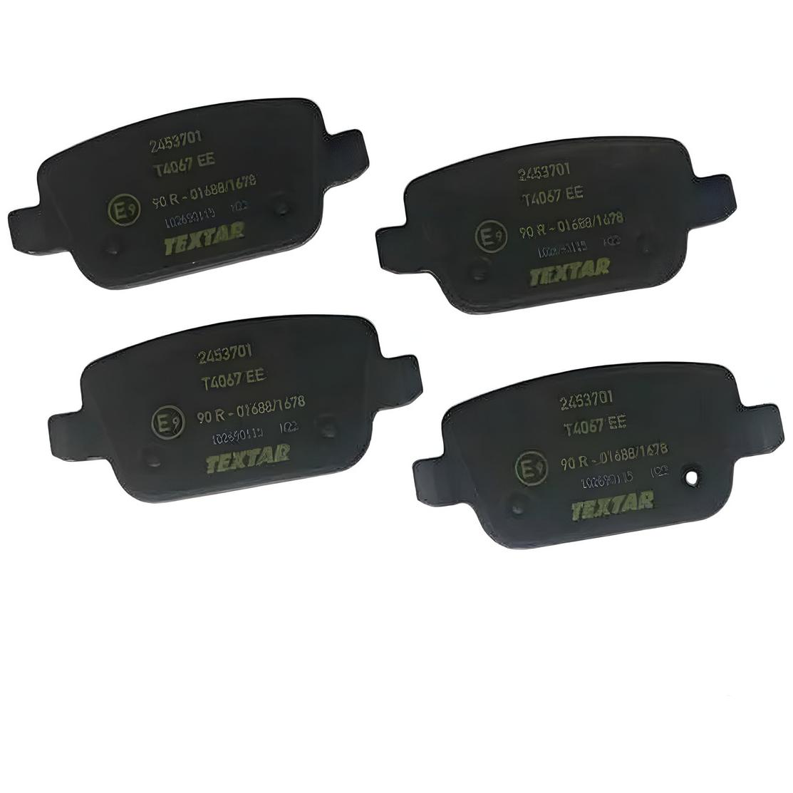 Pastilha de Freio Traseira para Land Rover Freelander 2 - Textar - 2453701