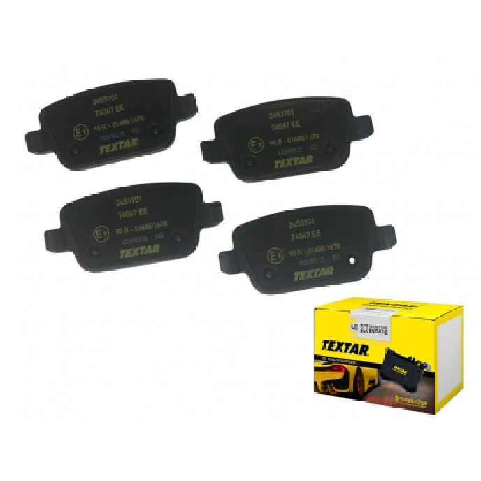 Pastilha de Freio Traseira para Land Rover Freelander 2 - Textar - 2453701