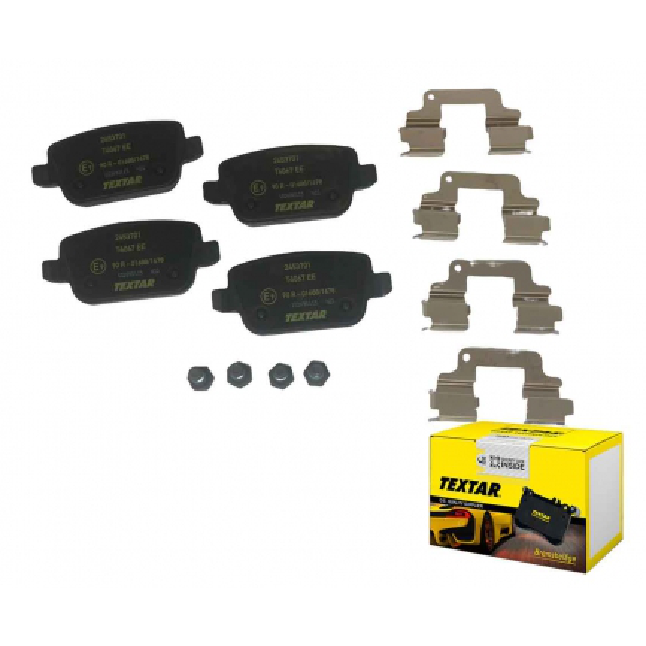 Pastilha de Freio Traseira para Land Rover Freelander 2 - Textar - 2453701