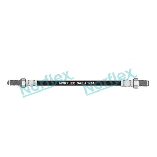 Mangueira Flexível de Freio Dianteiro para Ford Escort - Norflex - 30055