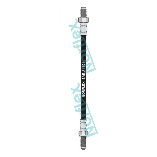 Mangueira Flexível de Freio Dianteiro para Ford Escort - Norflex - 30055