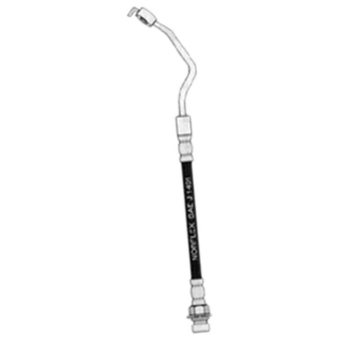 Mangueira Flexível de Freio Dianteiro para Ford F-1000 - Norflex - 3011