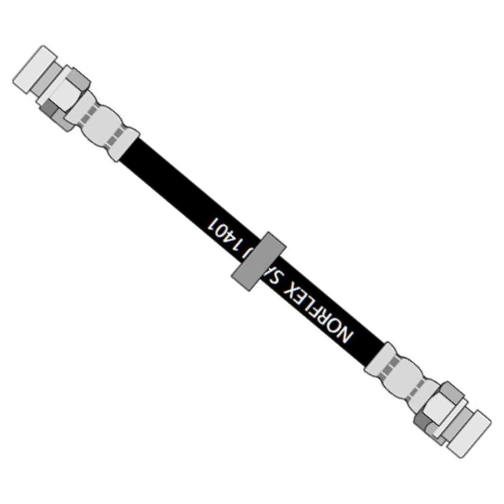 Mangueira Flexível de Freio Traseiro para Ford Focus e Focus Sedan - Norflex - 3096