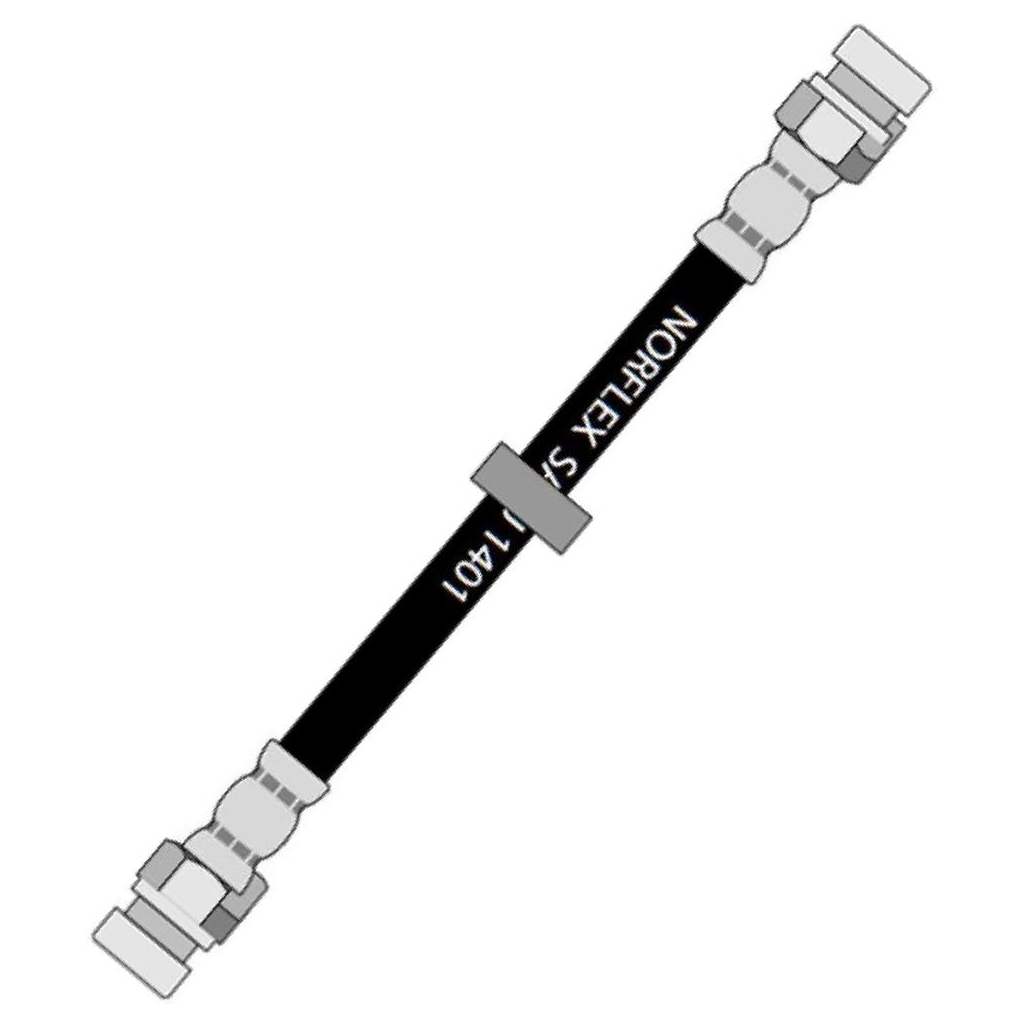 Mangueira Flexível de Freio Traseiro para Ford Focus e Focus Sedan - Norflex - 3096