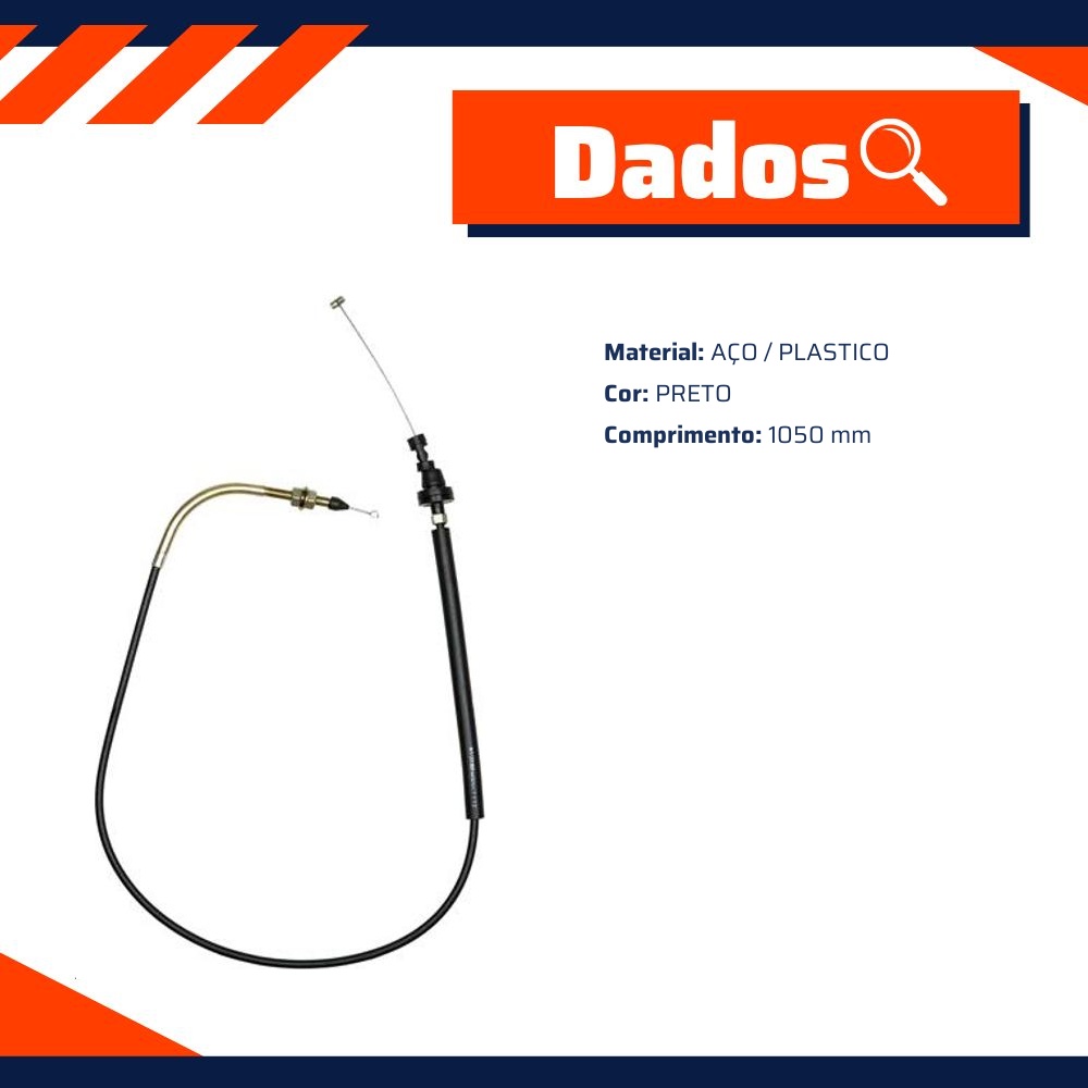 Cabo de Comando do Acelerador para Fiat Palio - IKS - 3112