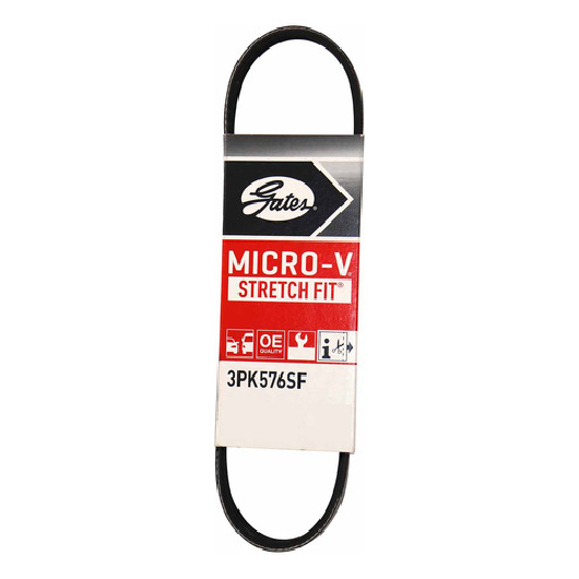 Correia de Acessórios Micro-V Elástica PK - GATES - 3PK0576SF