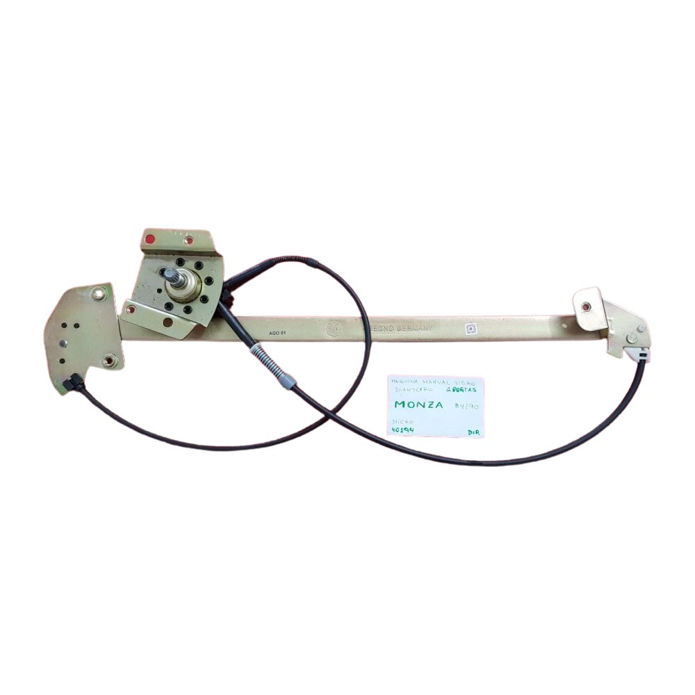 Máquina do Vidro Dianteiro Direito Mecânico para Chevrolet Monza e Monza Hatch - Micro - 40194