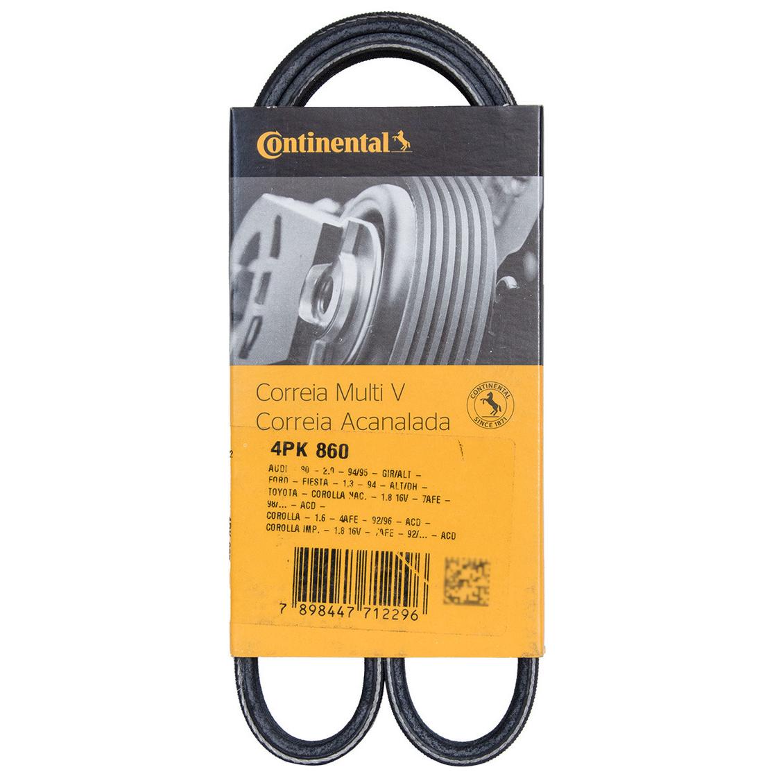 Correia de Acessórios Multi V - CONTITECH - 4PK860