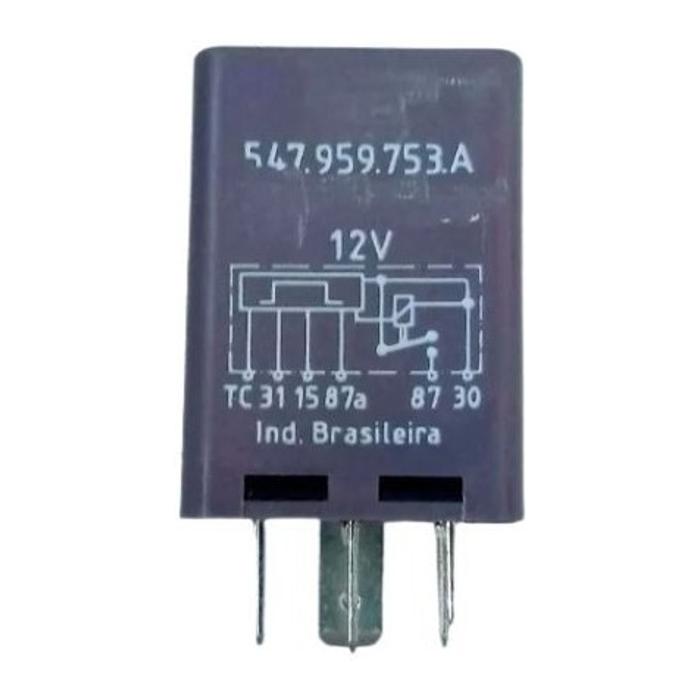 Relê 12 V 6 Terminais Macho - KOSTAL - 5997535