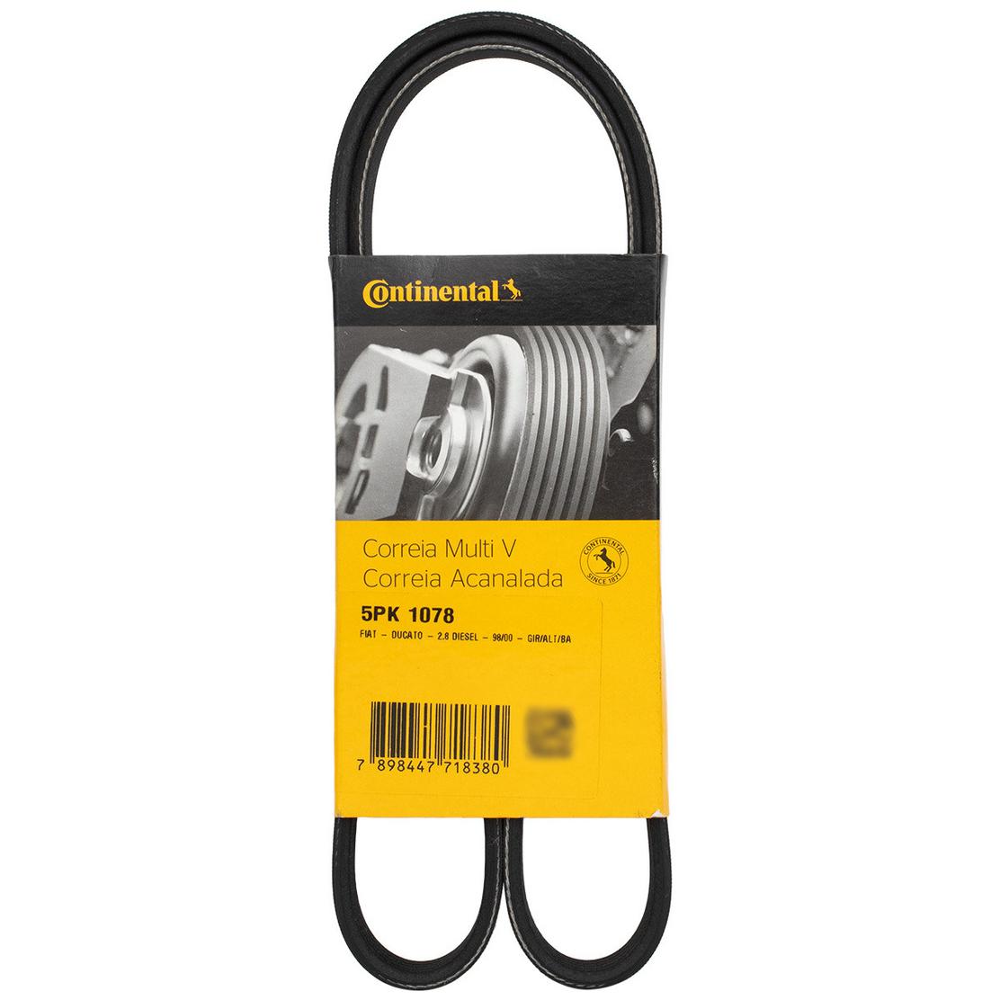 Correia Acessórios Micro V 18x1078mm - Contitech - 5PK1078