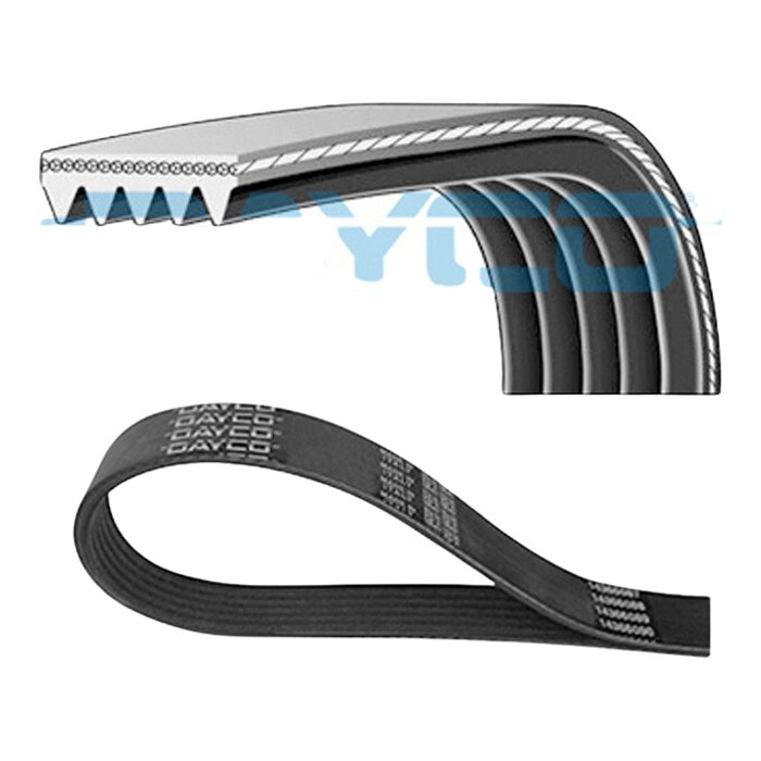 Correia de Acessórios Poly-V Ar Condicionado para Mercedes-Benz A 160 e A 190 - Dayco - 5PK1290