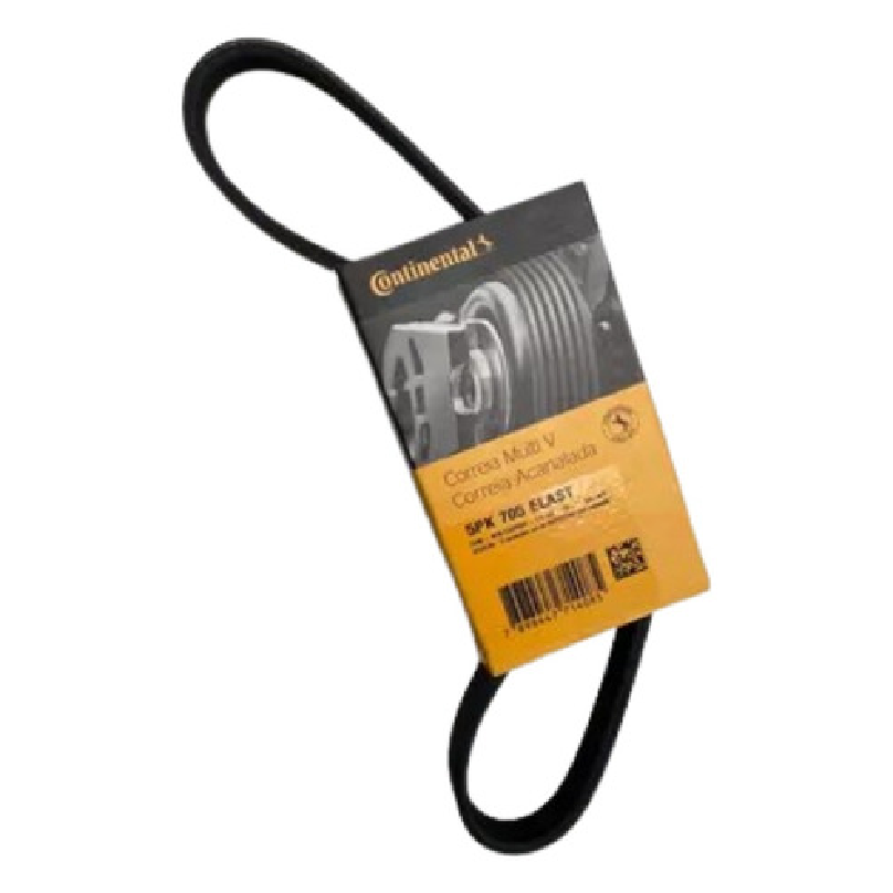 Correia de Acessórios Multi V 705mm para Ford Ecosport - Continental Contitech - 5PK705 ELAST