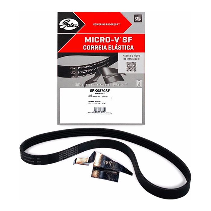 Correia de Acessórios 6 Lamelas 1059mm - GATES - 6PK1059SF