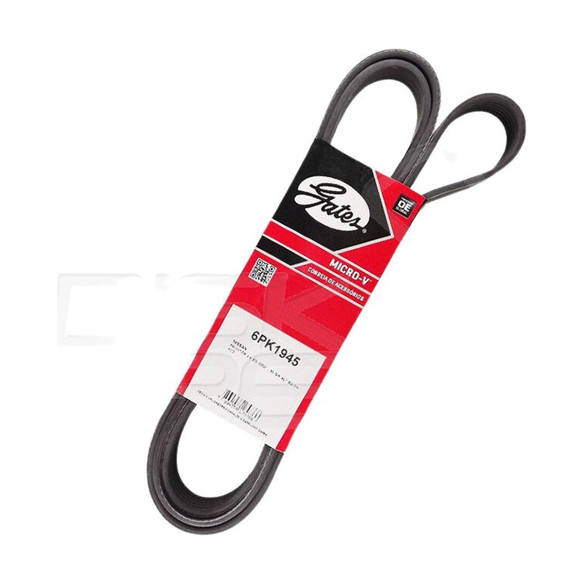 Correia de Acessórios Micro-V PK para Nissan Frontier - Gates - 6PK1945