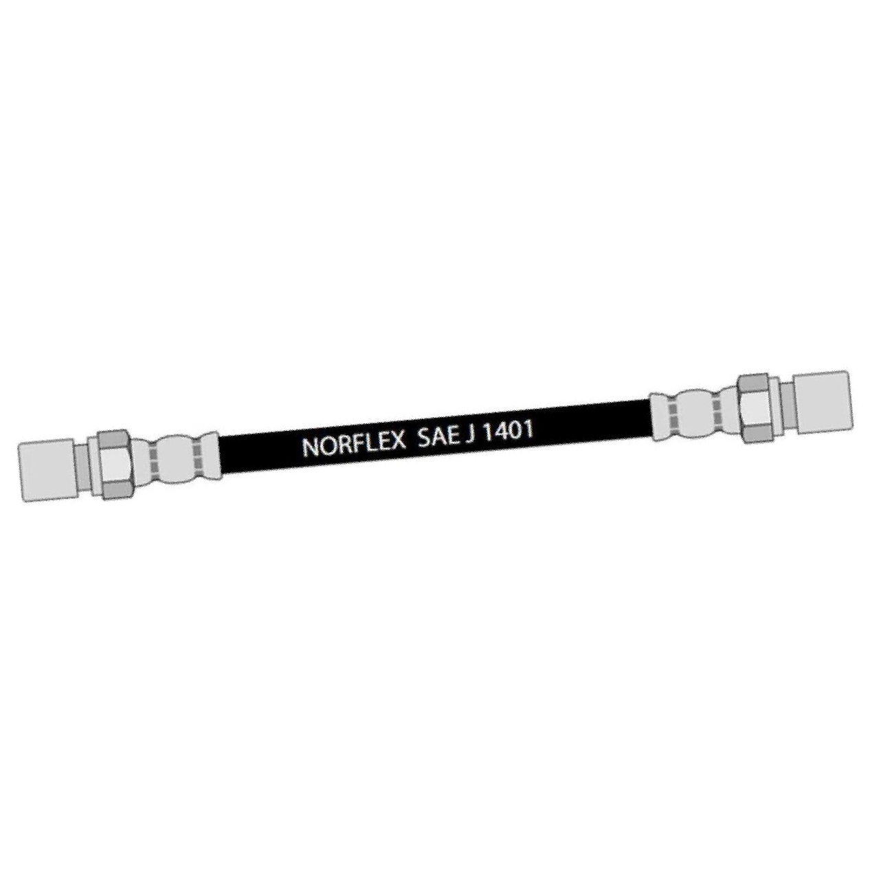 Mangueira Flexível de Freio Traseiro - Norflex - 7001
