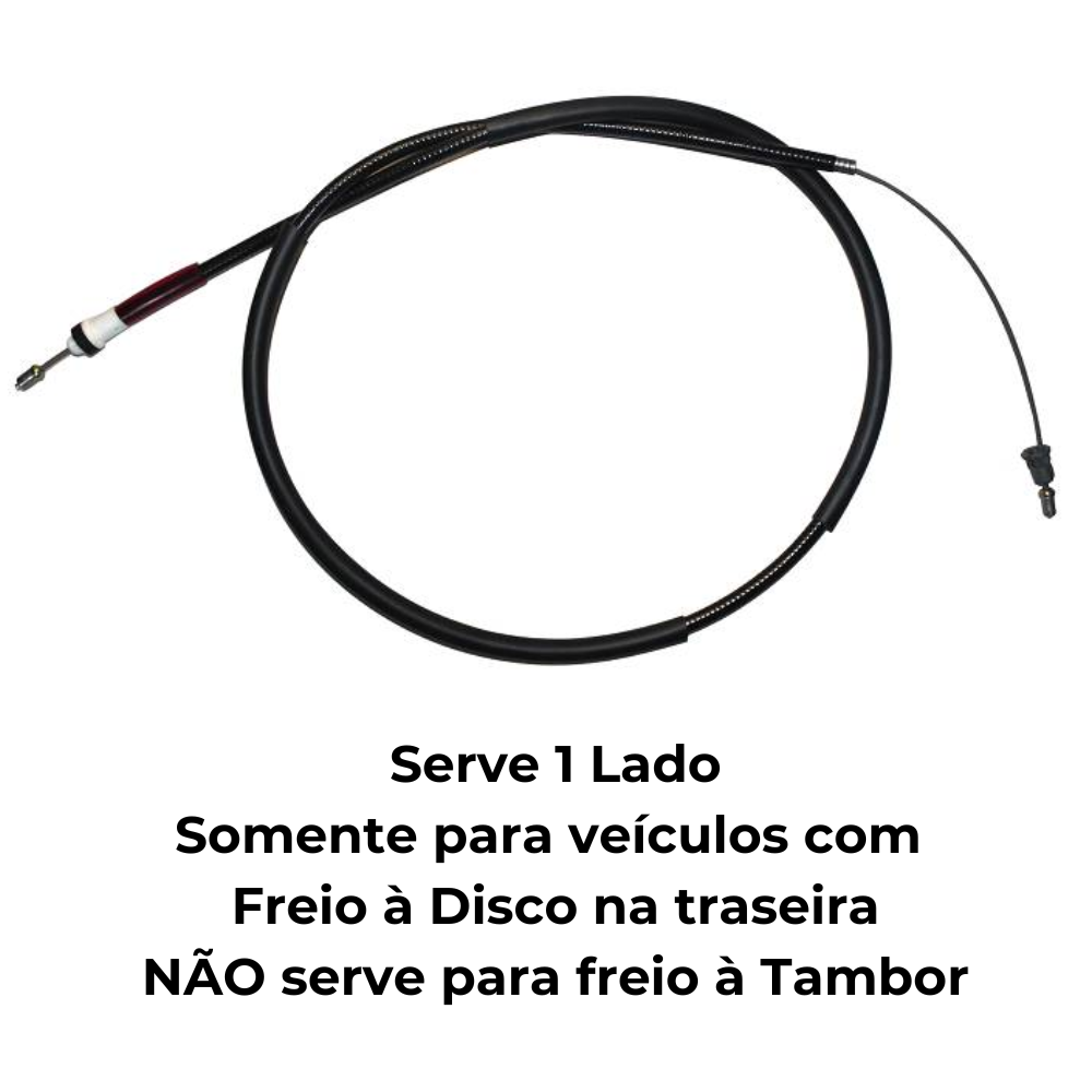 Cabo de Comando do Freio de Mão - IKS - 7281