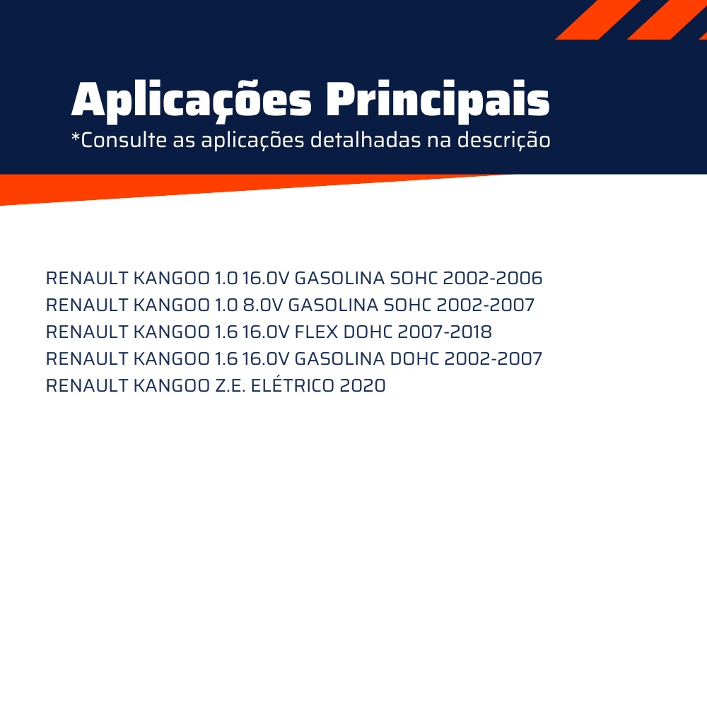 Mangueira Flexível de Freio Dianteiro para Renault Kangoo e Kangoo Z.E. - Norflex - 8236