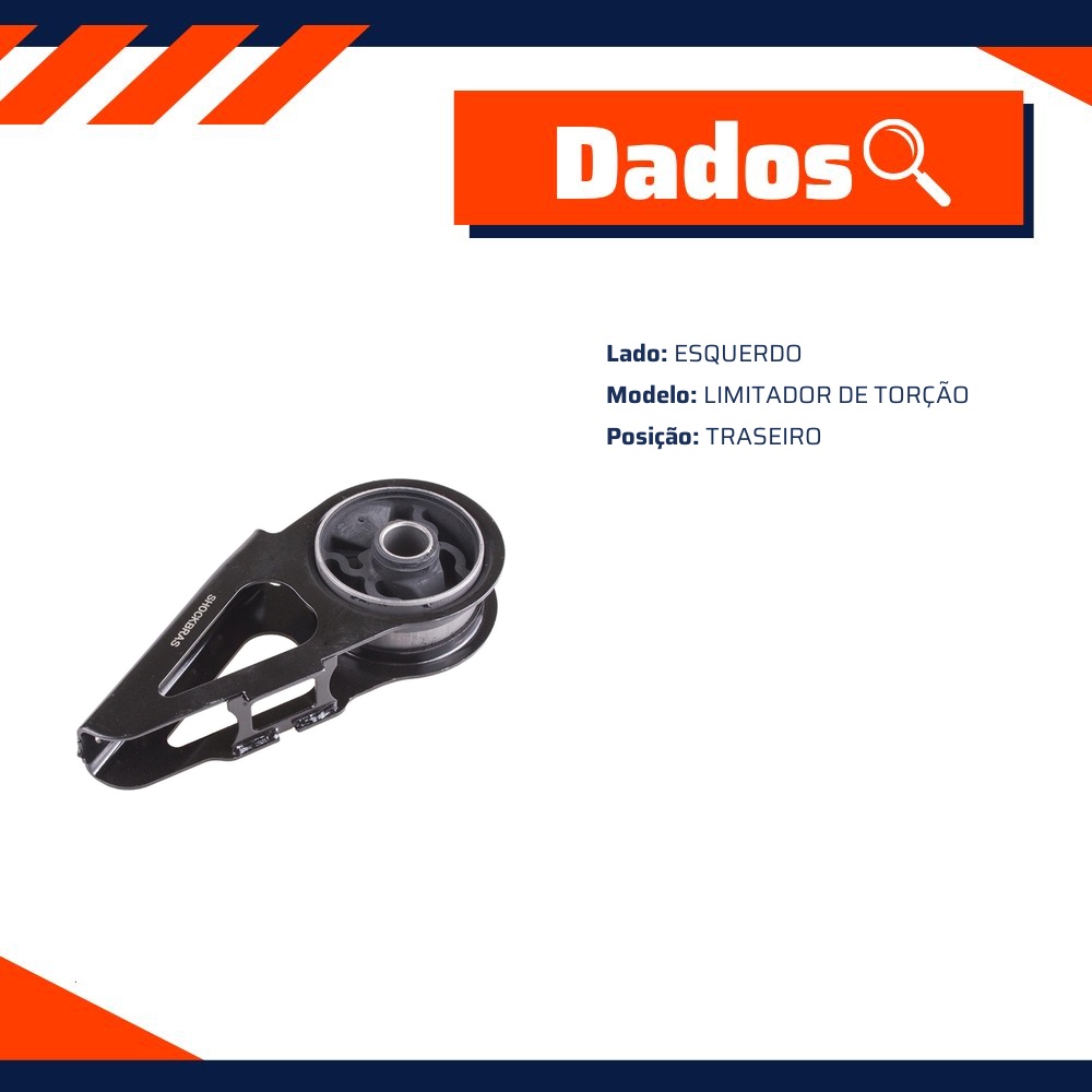 Coxim Traseiro do Câmbio para Honda FIT - ShockBras - ACX07003