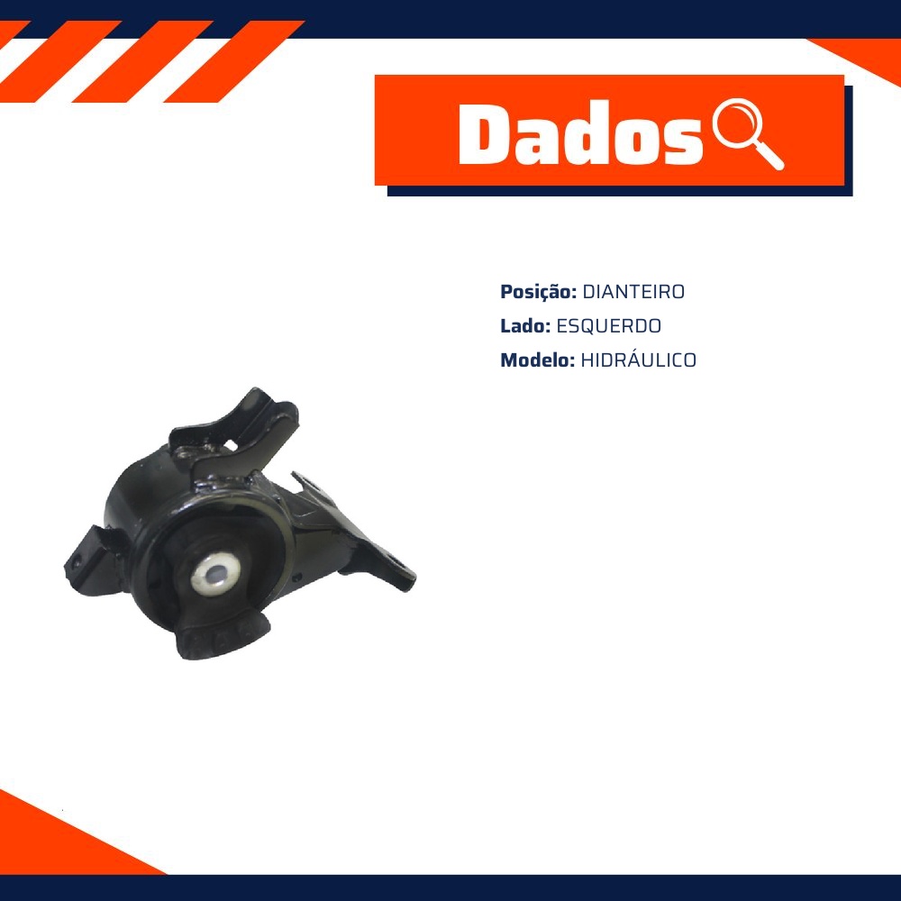 Coxim do Motor Dianteiro para Honda FIT - ShockBras - ACX07005