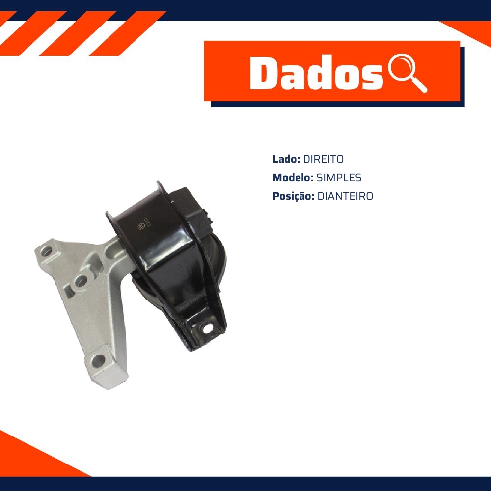 Coxim do Motor Dianteiro para Citroen C3 - ShockBras - ACX11002