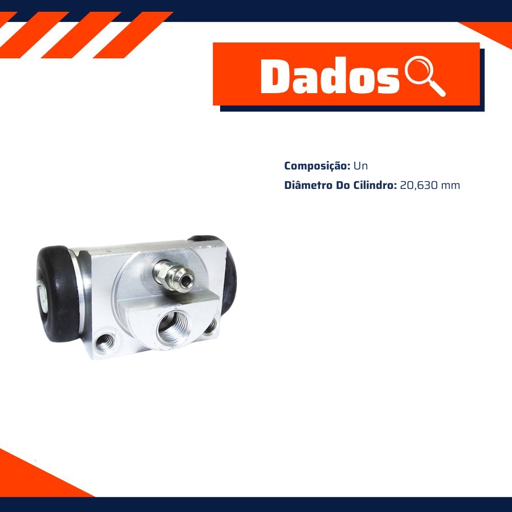 Cilindro de Roda para Ford Focus e Focus Sedan - Controil - C-3539