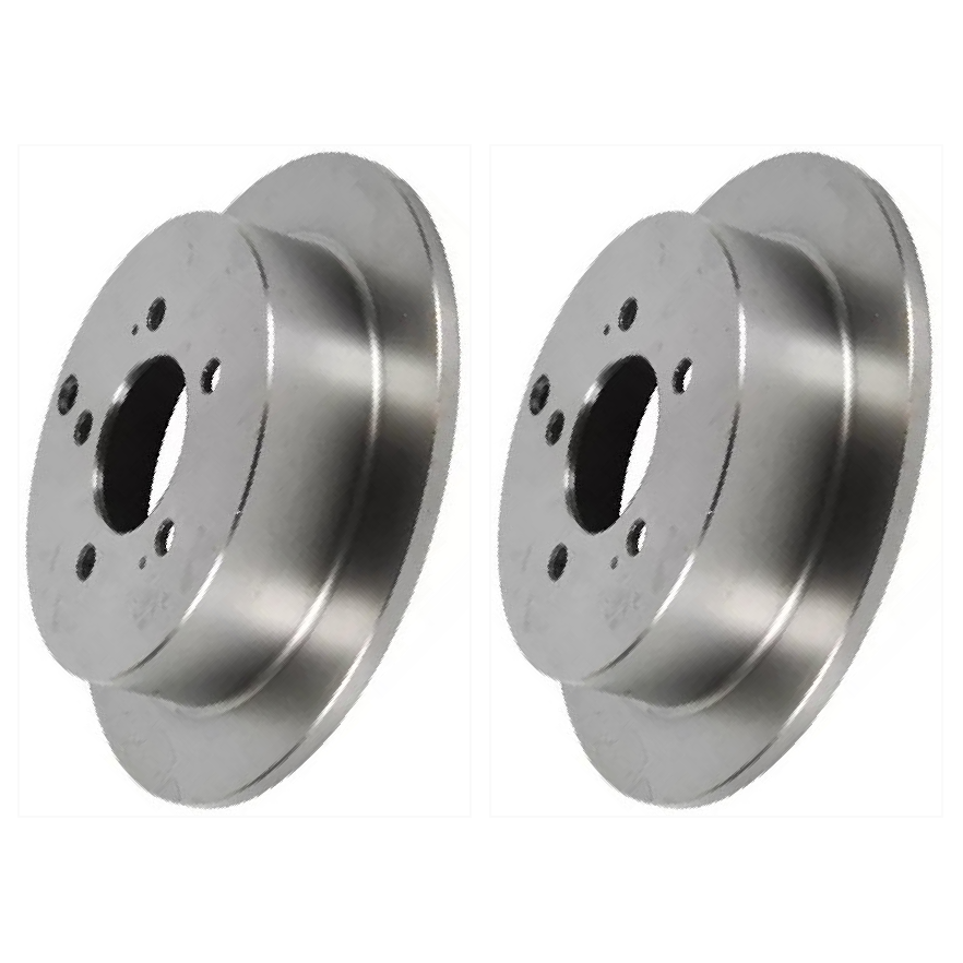 Par Disco de Freio Traseiro Sólido - MDS - D560C