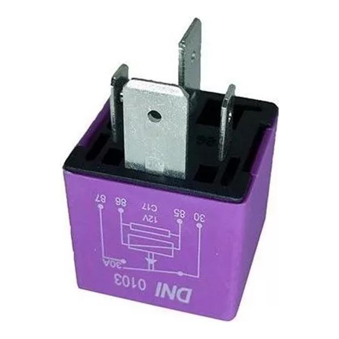 Relê Auxiliar 12V - DNI - 0103