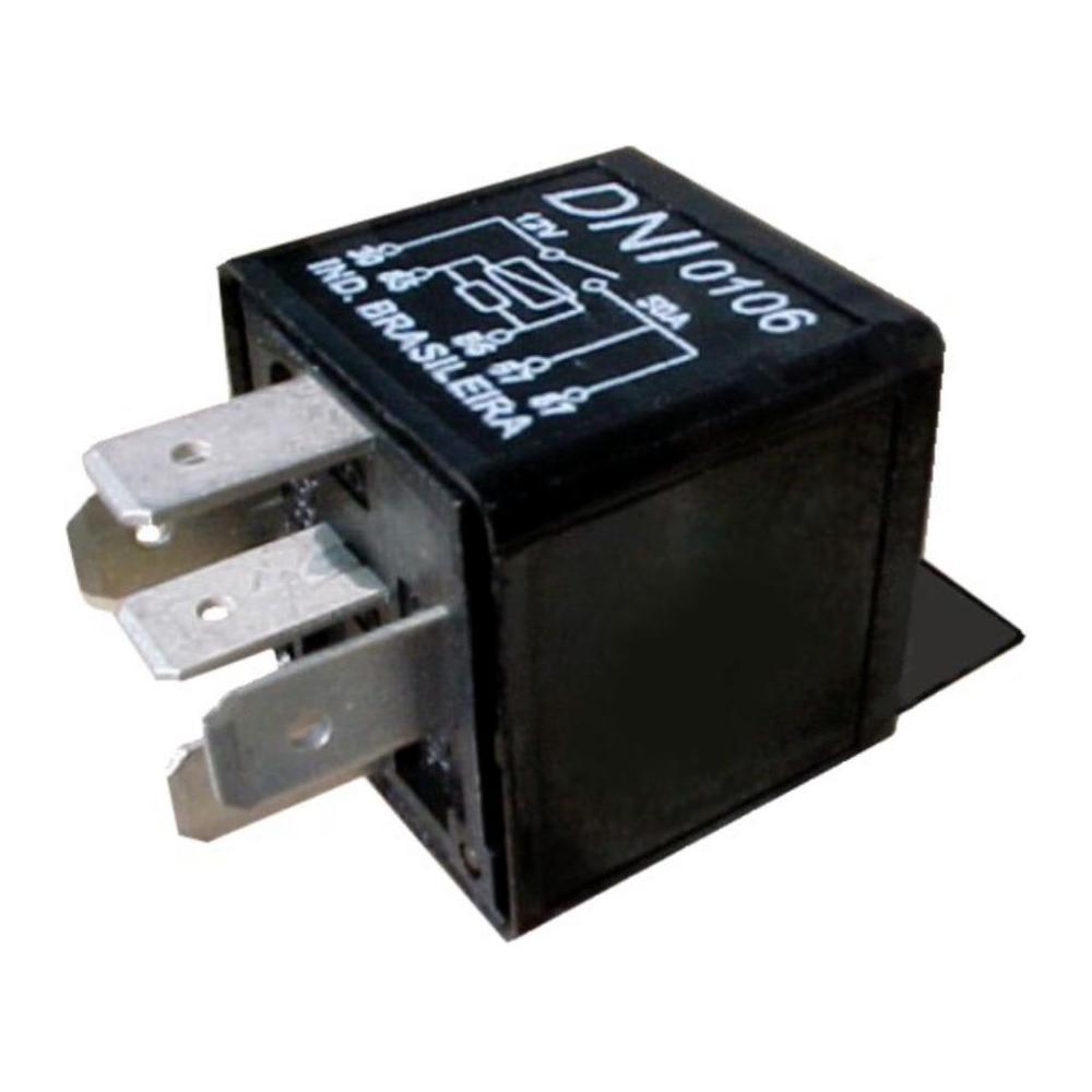 Relê 12V Auxiliar com 5 Terminais 25 Ah - DNI - 0106